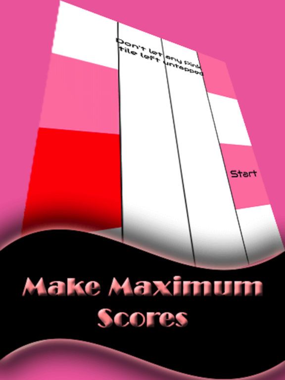 Pink Piano Tiles - Tap Tap Music Tiles Game