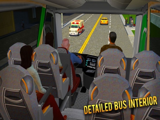 Coach Bus Simulator 3D: Driving School Game