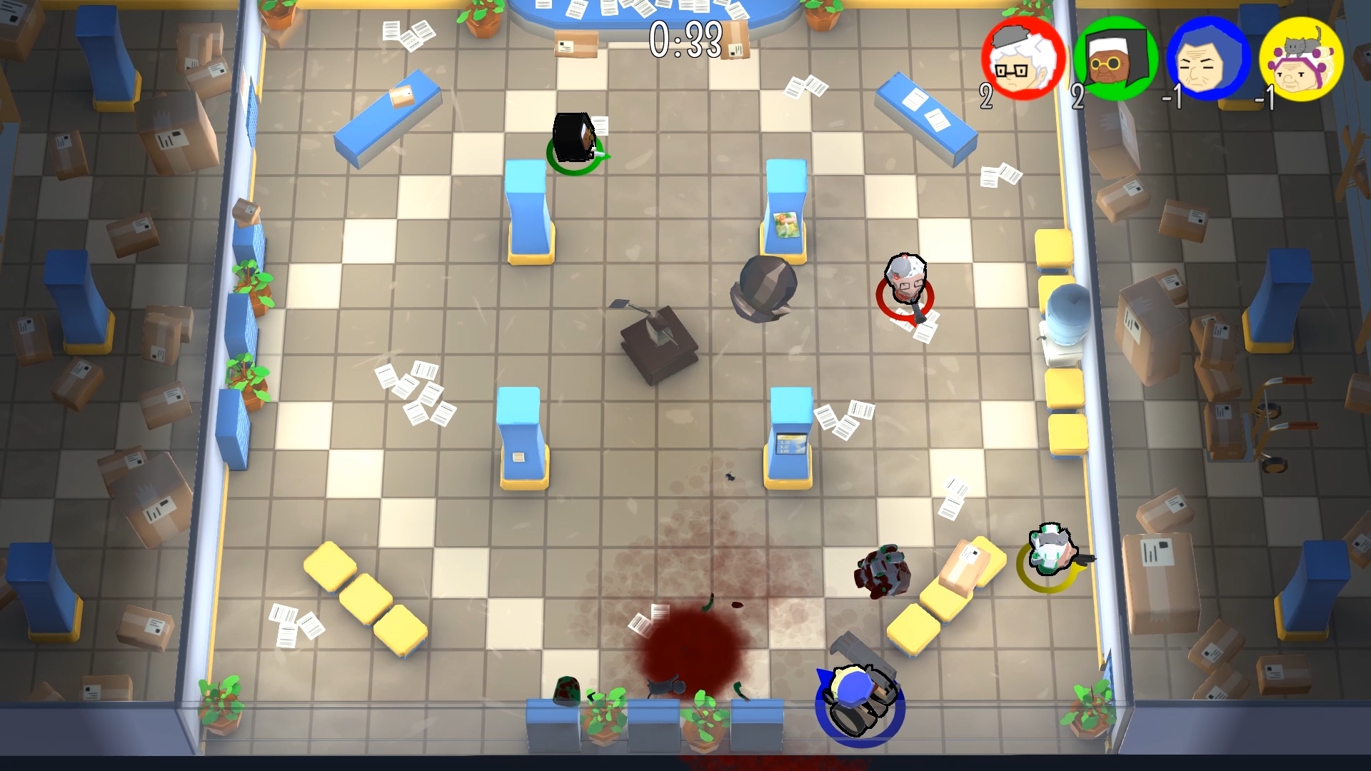 Grans with Guns screenshot