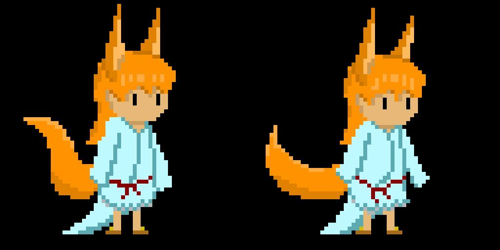 Neko Player pixel art