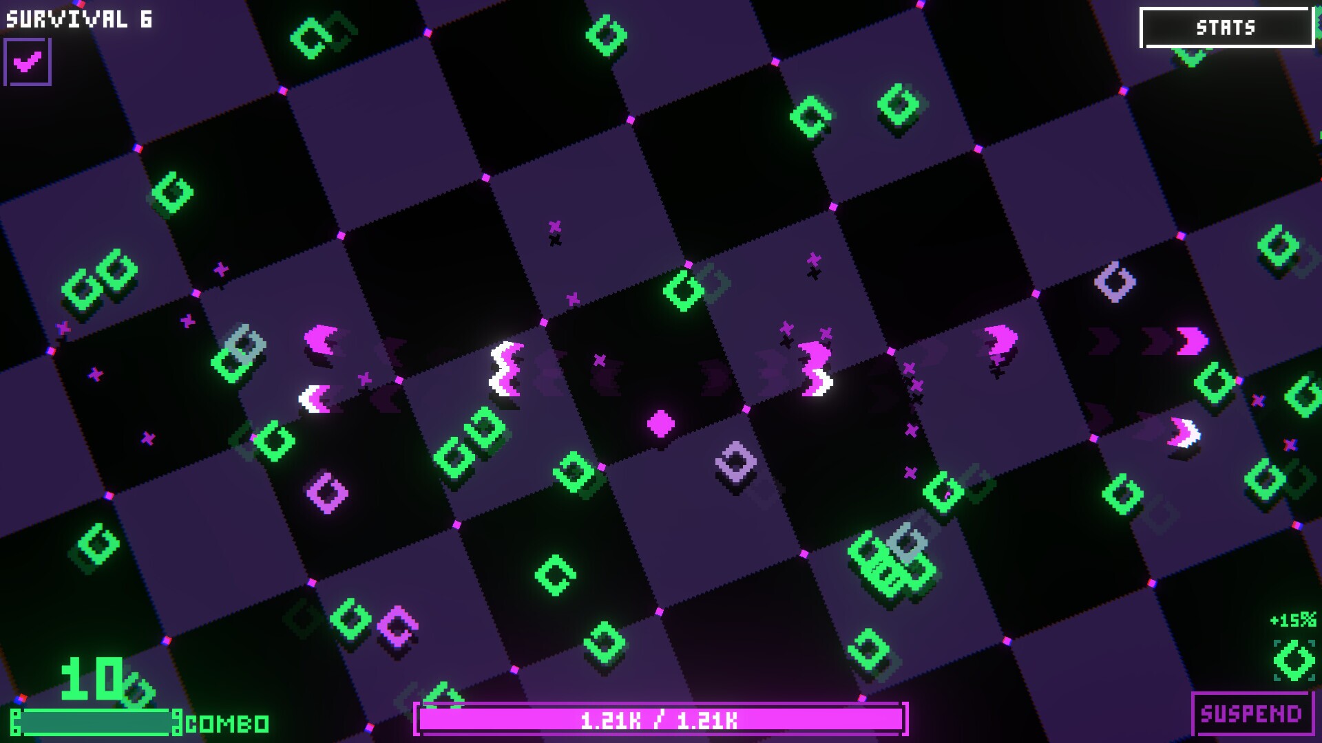 Combo Overload gameplay visual