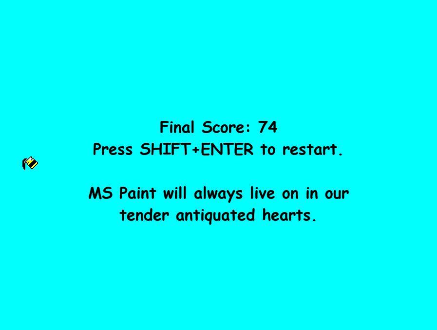 The Unclosable MS Paint