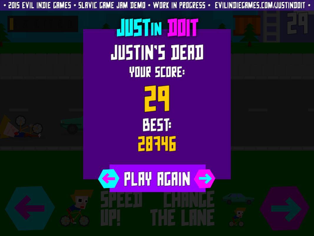 Justin Doit - Slavic Game Jam 2015 Demo