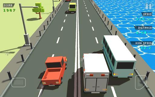 Blocky Traffic Racer
