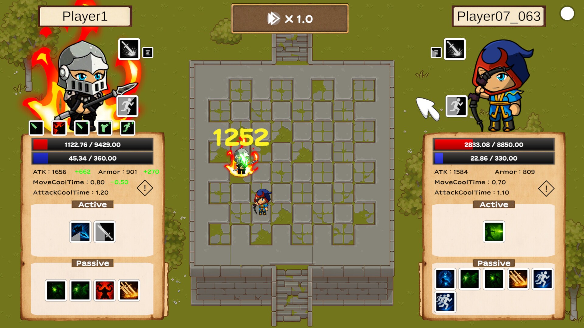 GladiArena gameplay visual