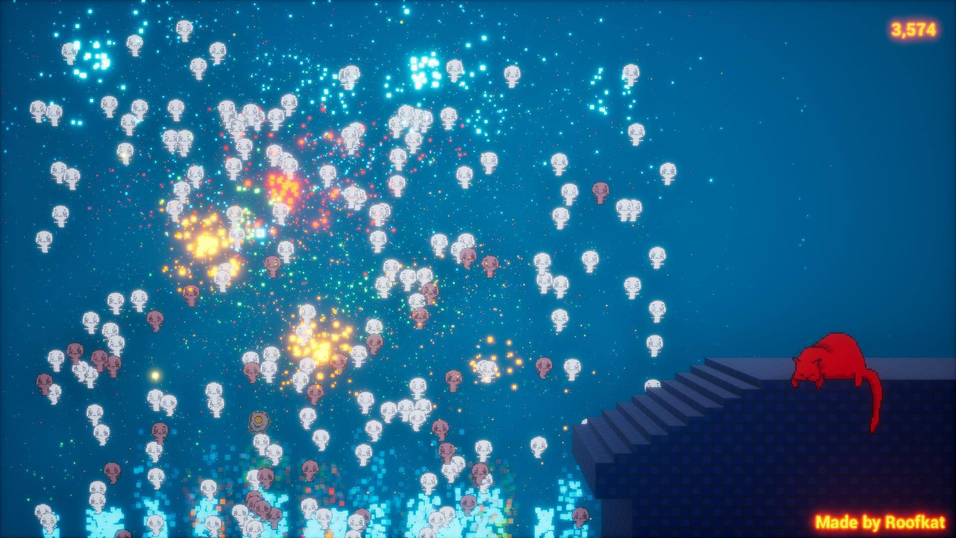 WarpThrough Fireworks