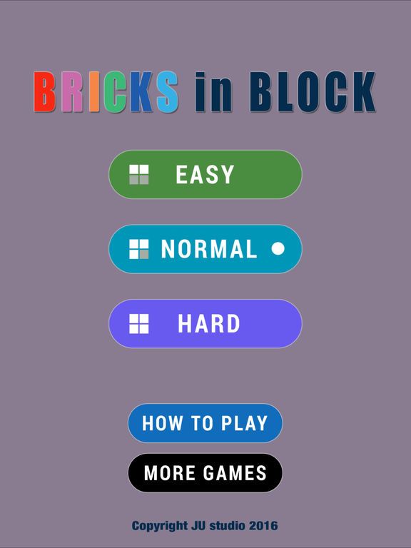 Bricks In Block: Slide puzzle