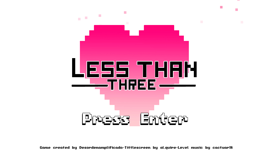 Less than three — <3. Less than three. Thhh. Less than other