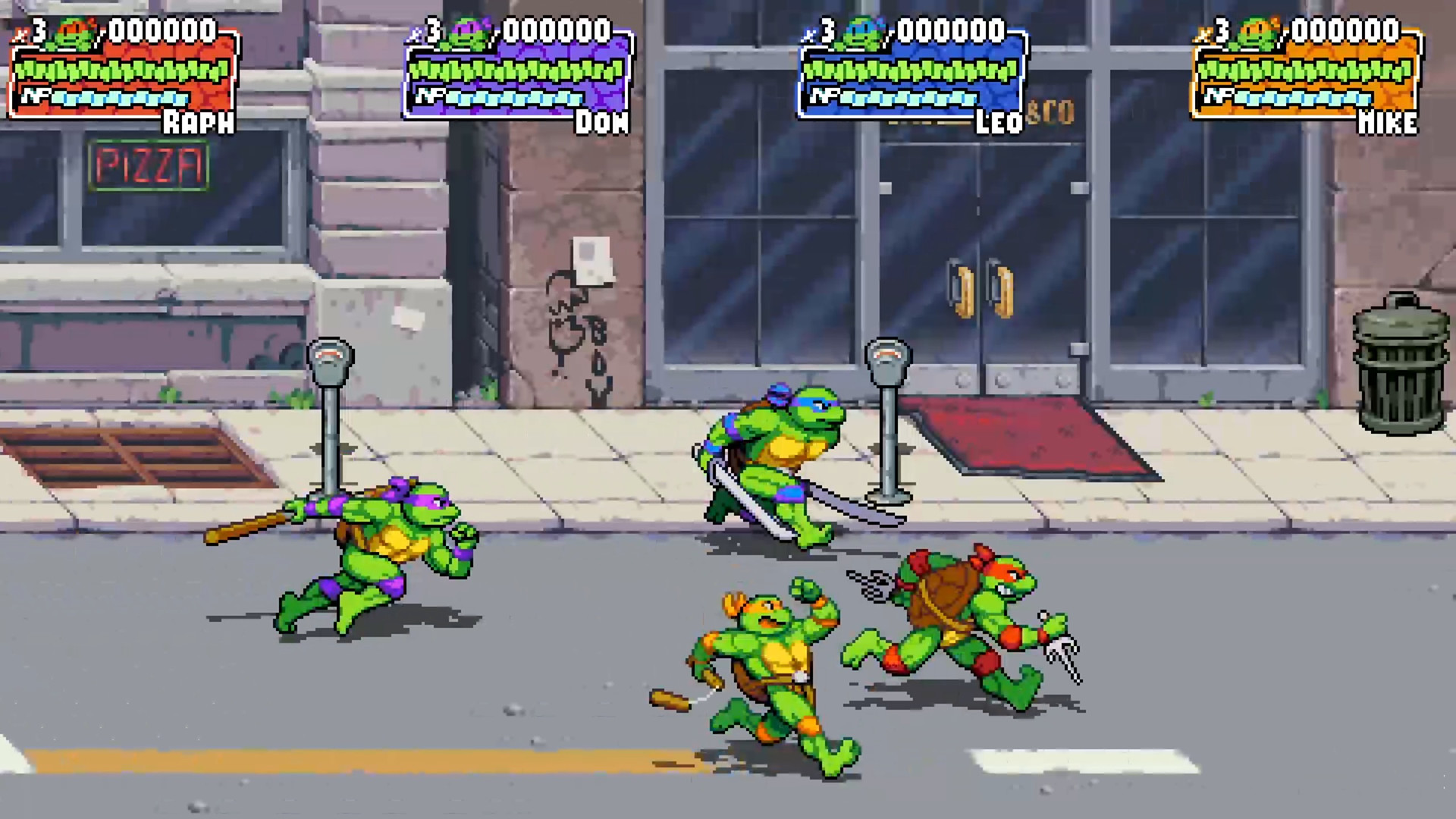 Fotos Do Slide do Jogo Teenage Mutant Ninja Turtles: Shredder's Revenge