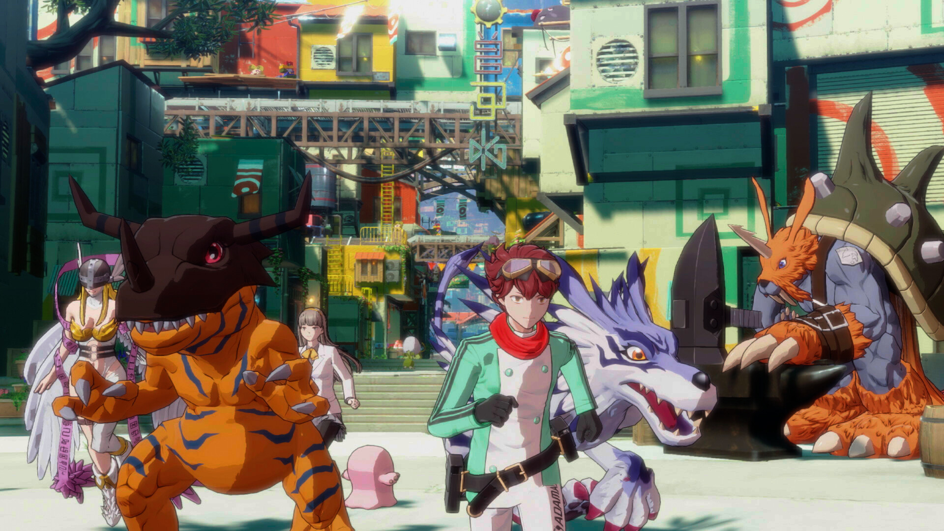 Digimon Story Time Stranger Background