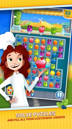 Match - 3 Family Cake Cafe