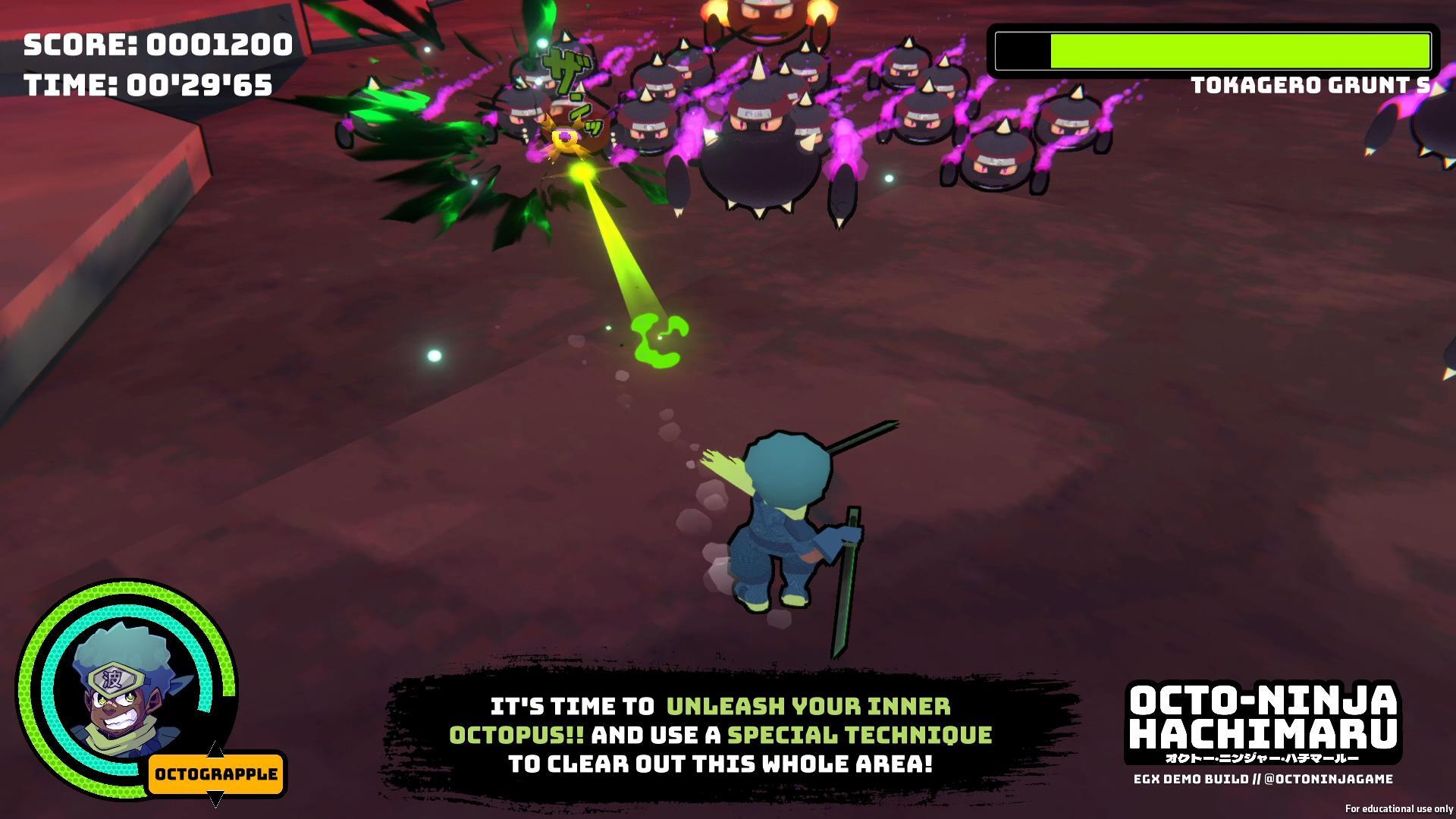 Octo-Ninja Hachimaru (EGX Demo)