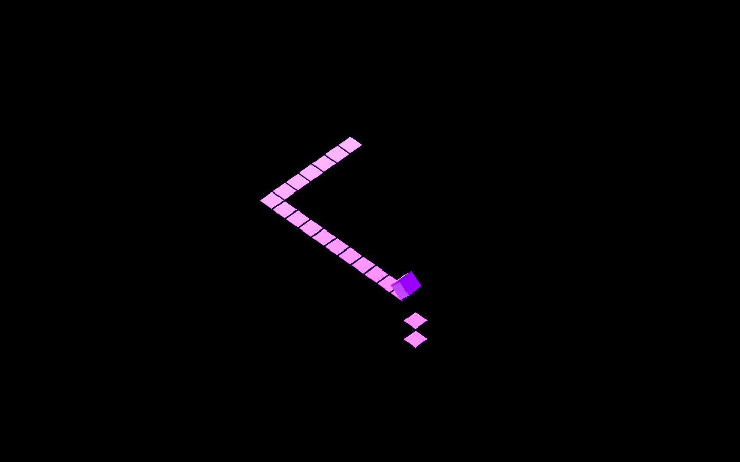 Gamecube Intro but its a Snake Game