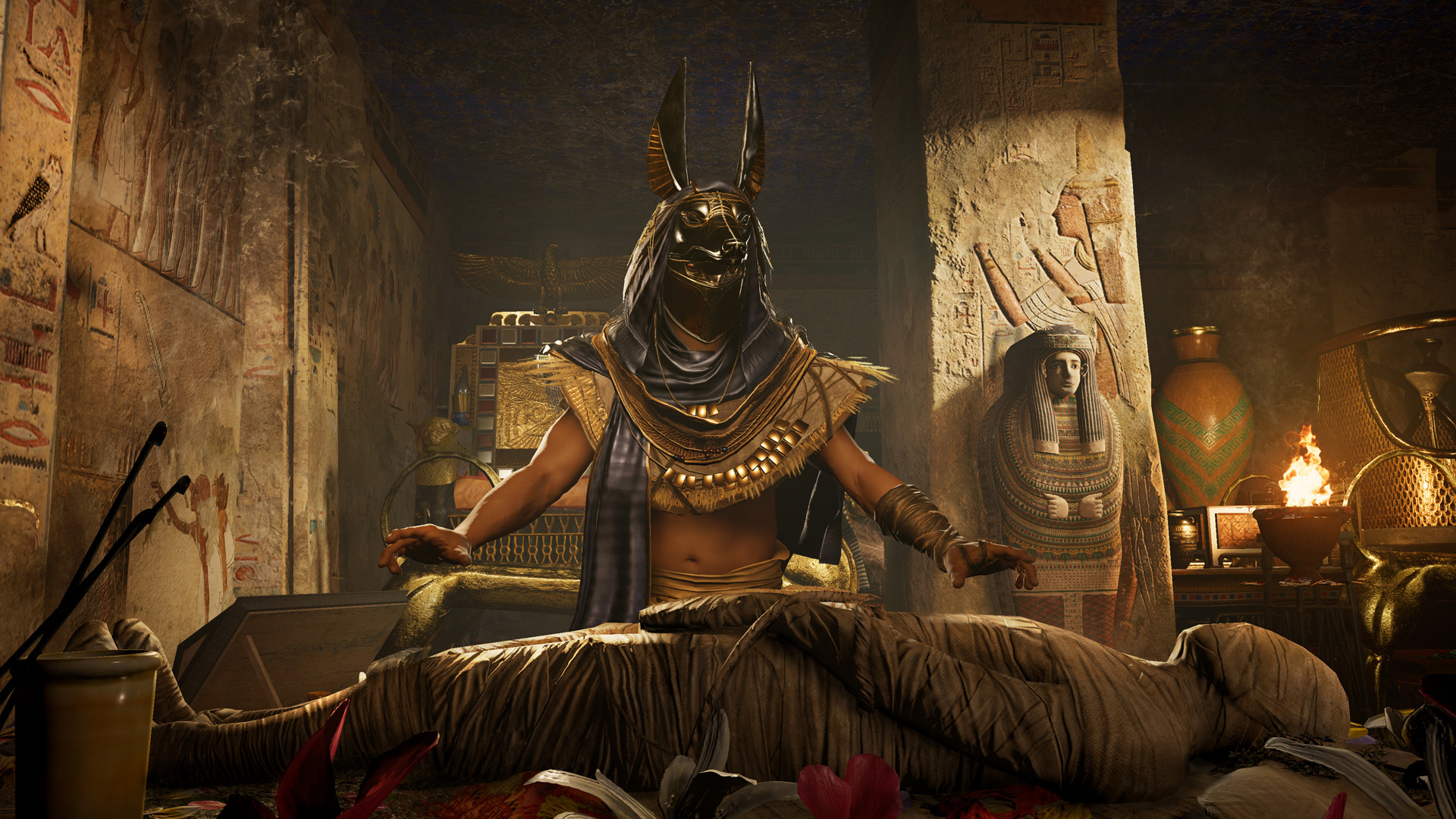 Assassin's Creed Origins - Sphinx SECRET Tomb - How to Get Legendary ISU  ARMOR in Sphinx Mystery 