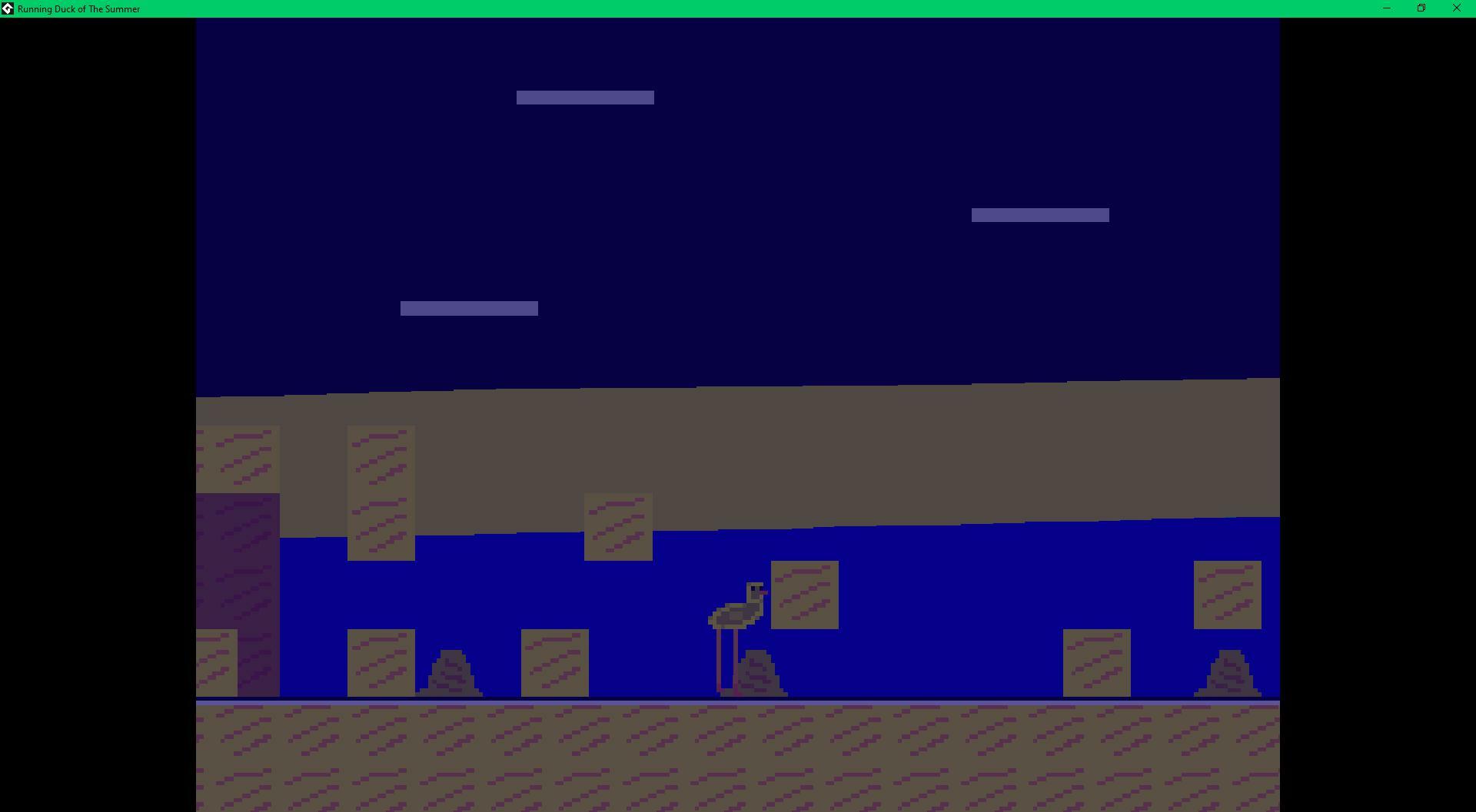 Running Duck of The Summer