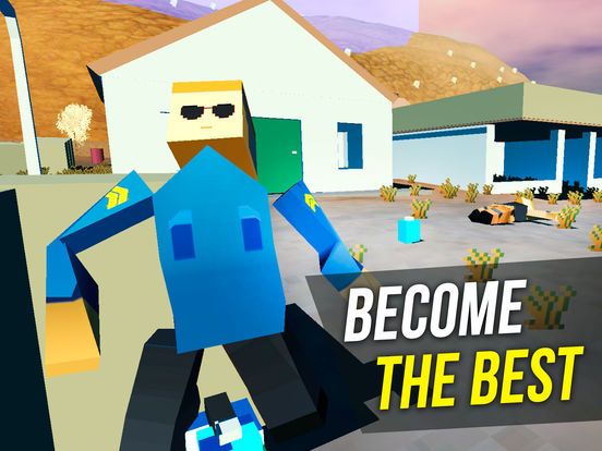 Pixel Battle Royale Ground Gun