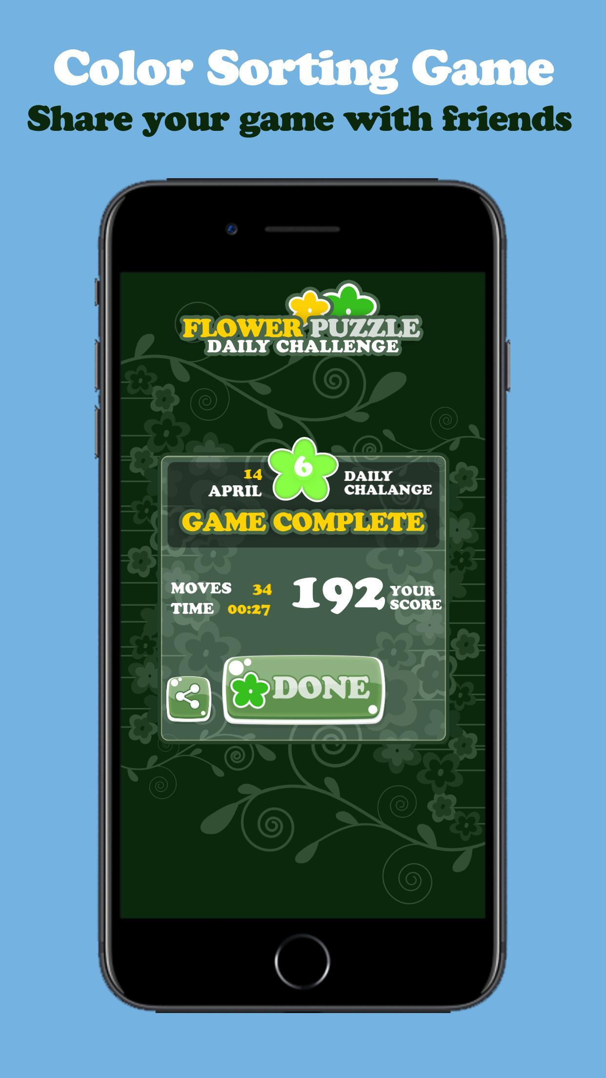 Flower Sort Puzzle - Color Sorting Game