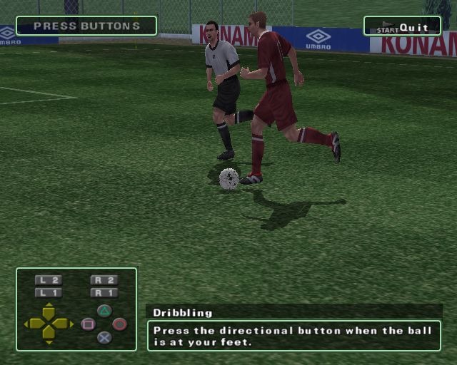 Pro Evolution Soccer 2 - Screenshot