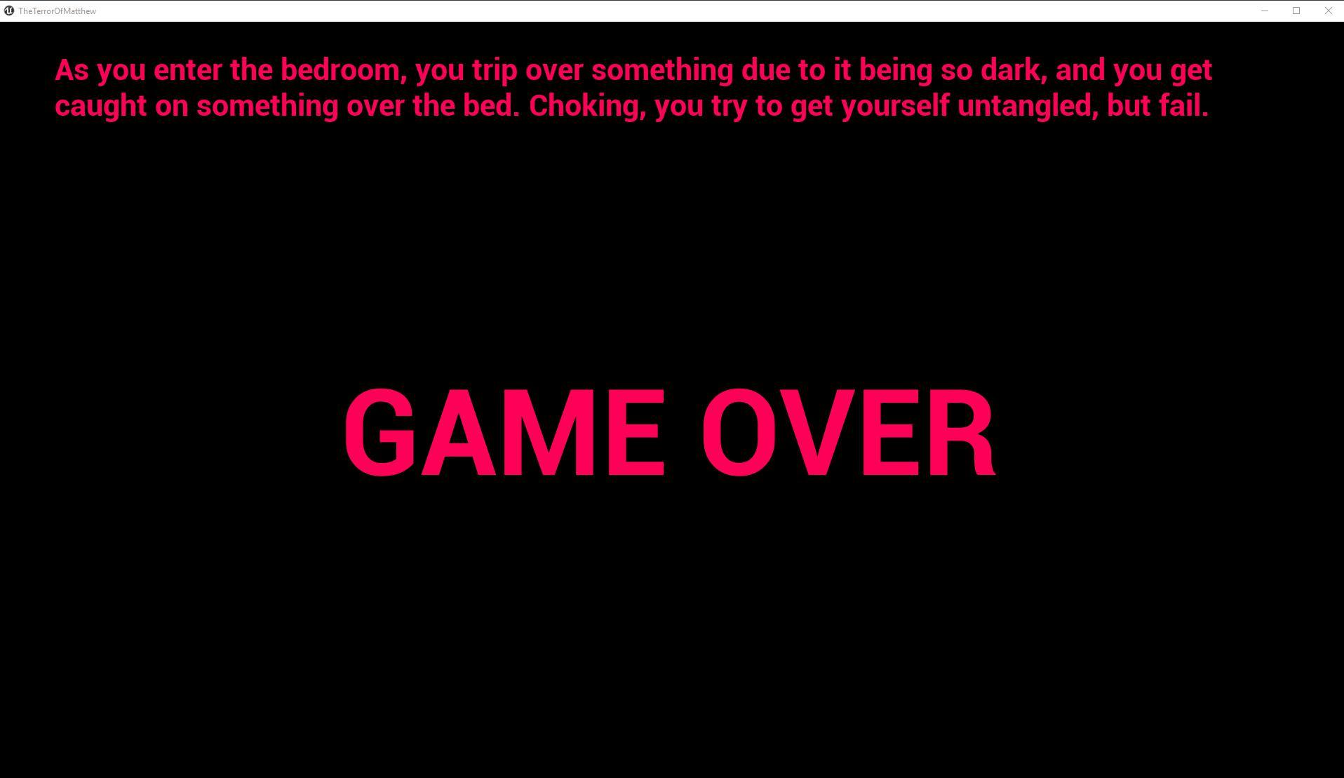 The Terror Of Matthew