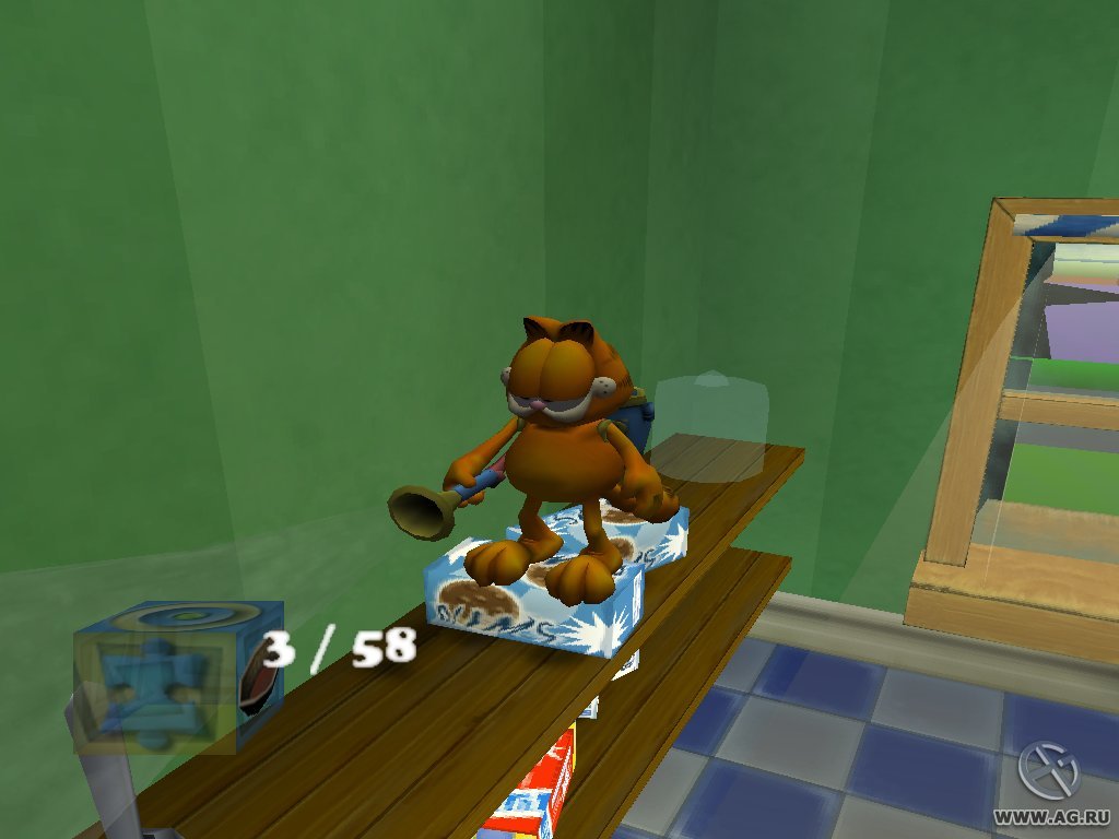 Гарфилд пк. Garfield (игра, 2004). Garfield игра 2004 2. Garfield 3 игра. Garfield 1 игра.