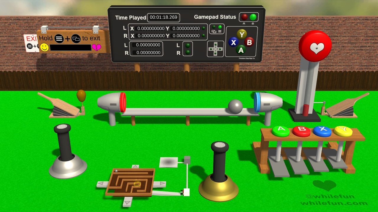 A Precisely Fun Gamepad Tester