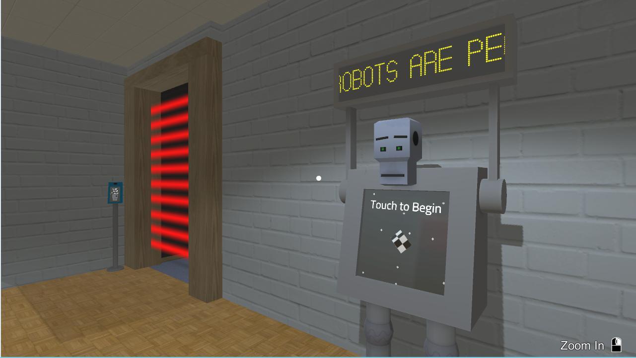 Sit in a Row and Look at the Wall