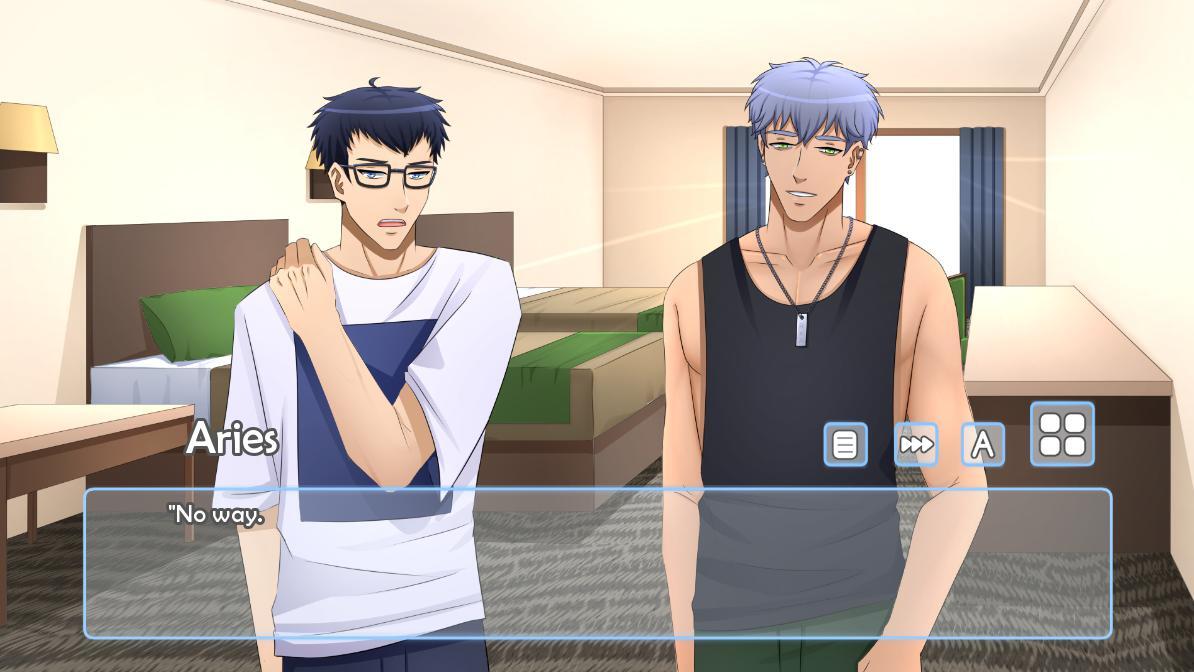 Vacation with Ross and Mr.Receptionist