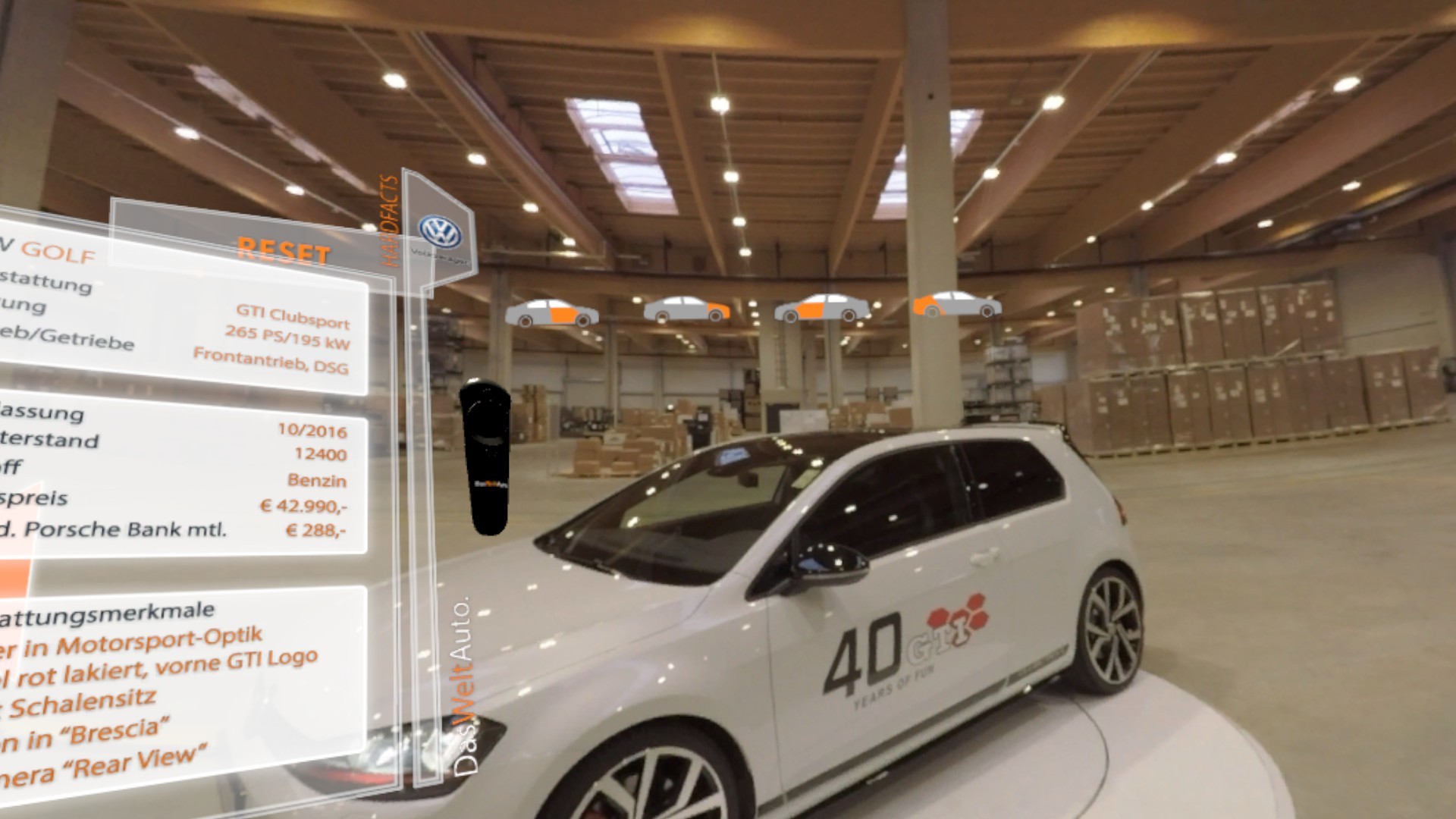 Virtual Reality Testdrive - Volkswagen