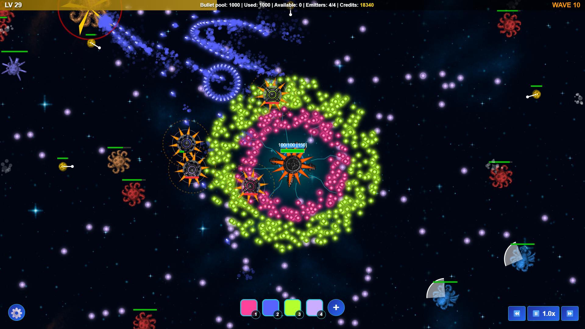 Pattern Survivors: Bullet Hell (Roguelike) screenshot