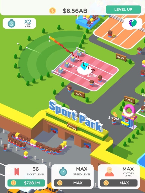 Idle Sport Park Tycoon