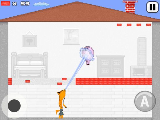 Pig Brick - the fox attack to the pig's house