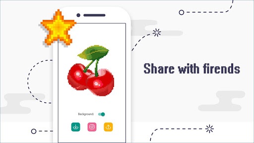 Color by Number - Pixel Coloring Book