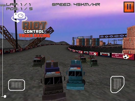 Riot Control Truck Racing