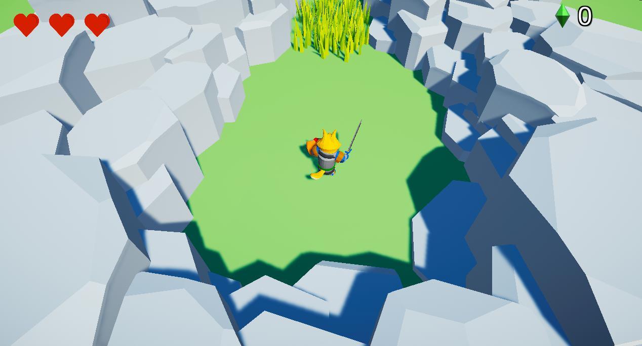 3D Top Down Adventure Demo