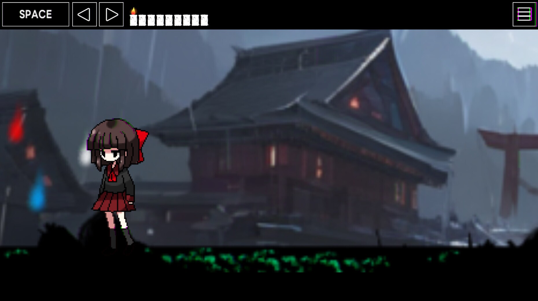 Visiting Shrine at Night | 夜間参拝