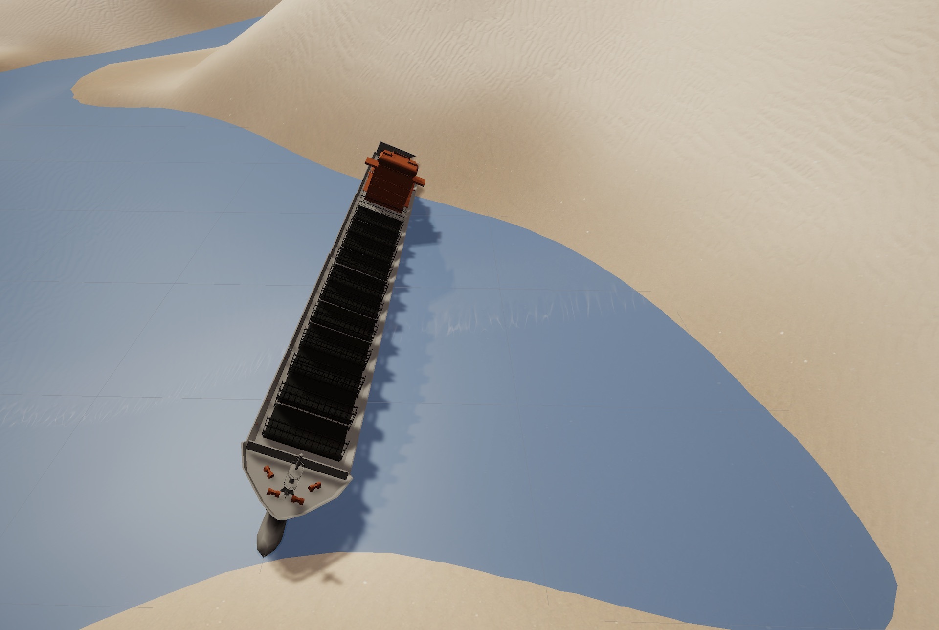 Totally Accurate Suez Canal Training Simulator