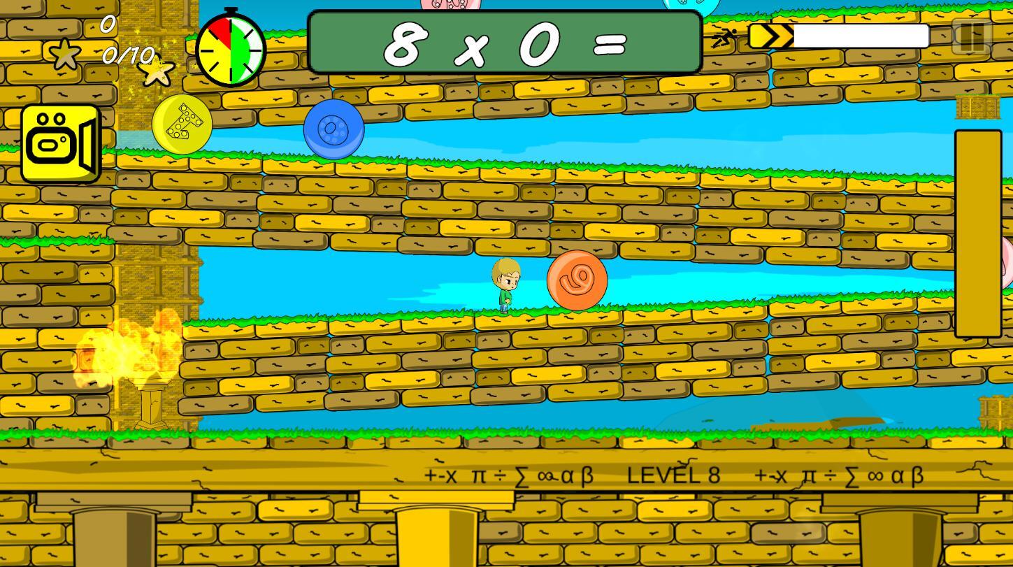 Multiplication and addition game Math Tower 2