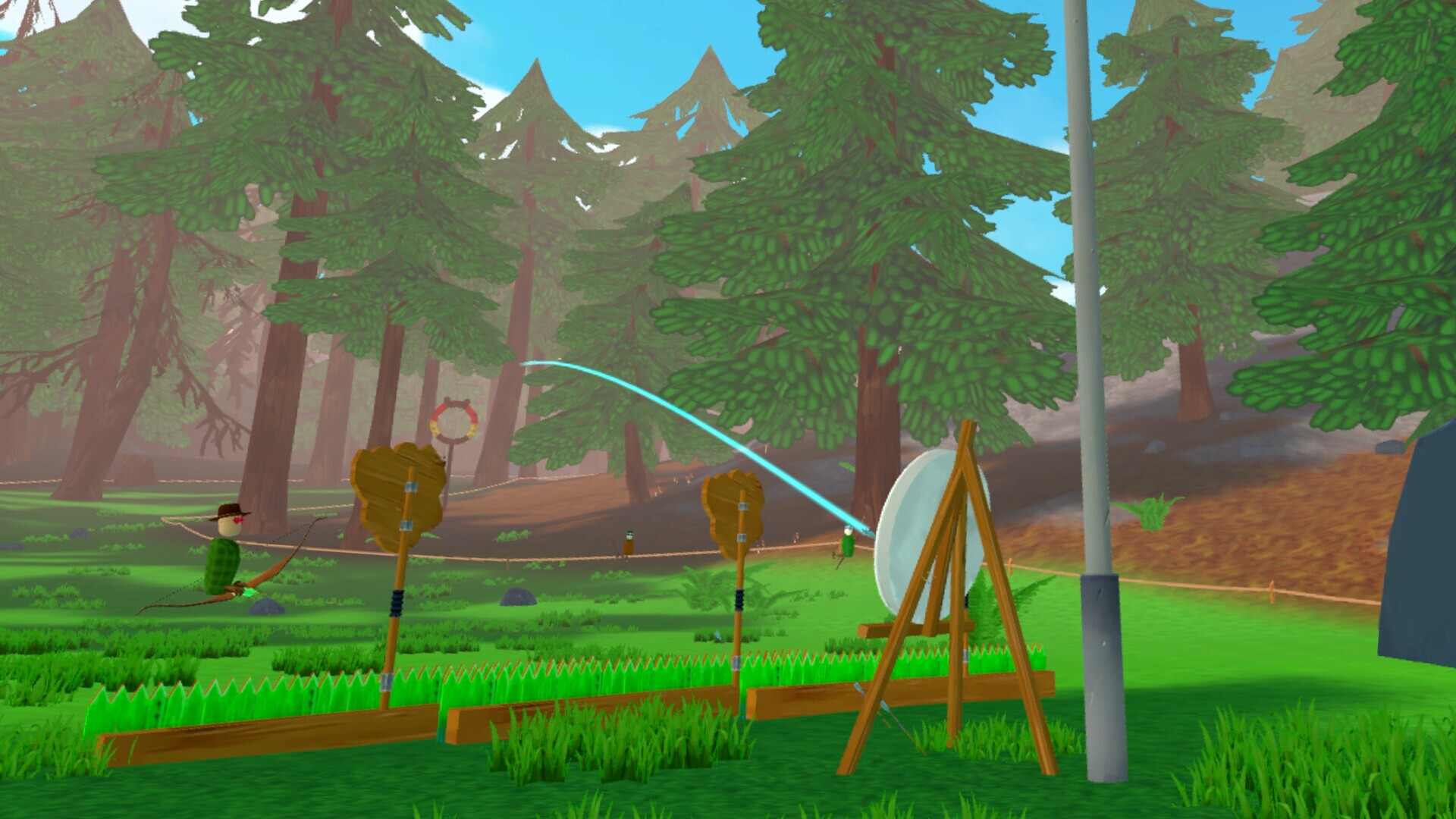 Bow Course - Archery Golf gameplay visual