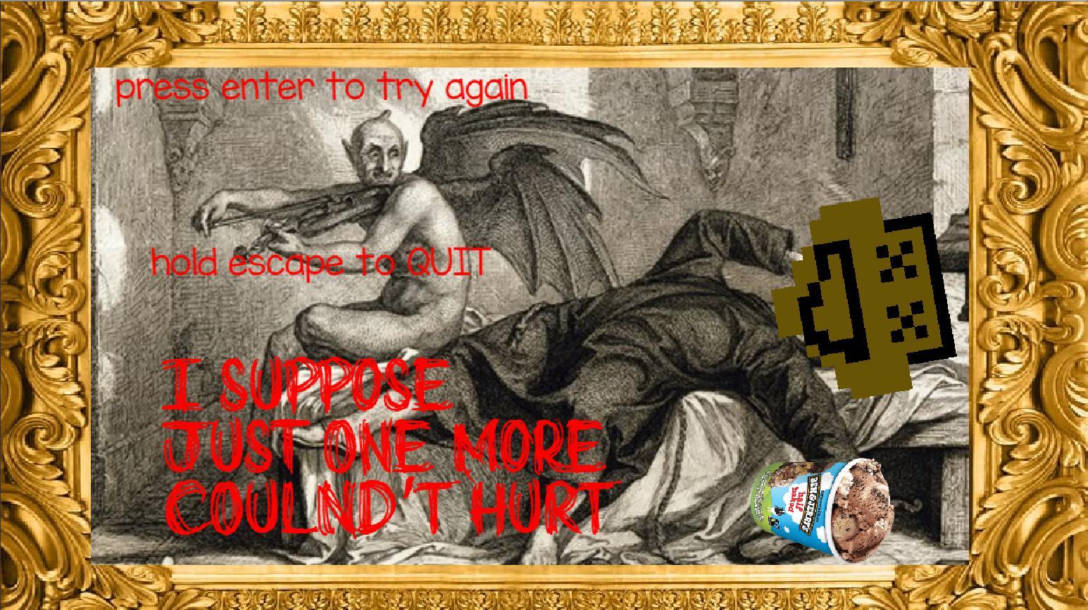 Just one more... (0XP)