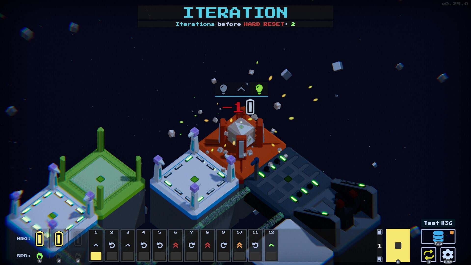 C.U.B.E. - Clever Uber Bot Extensible gameplay visual