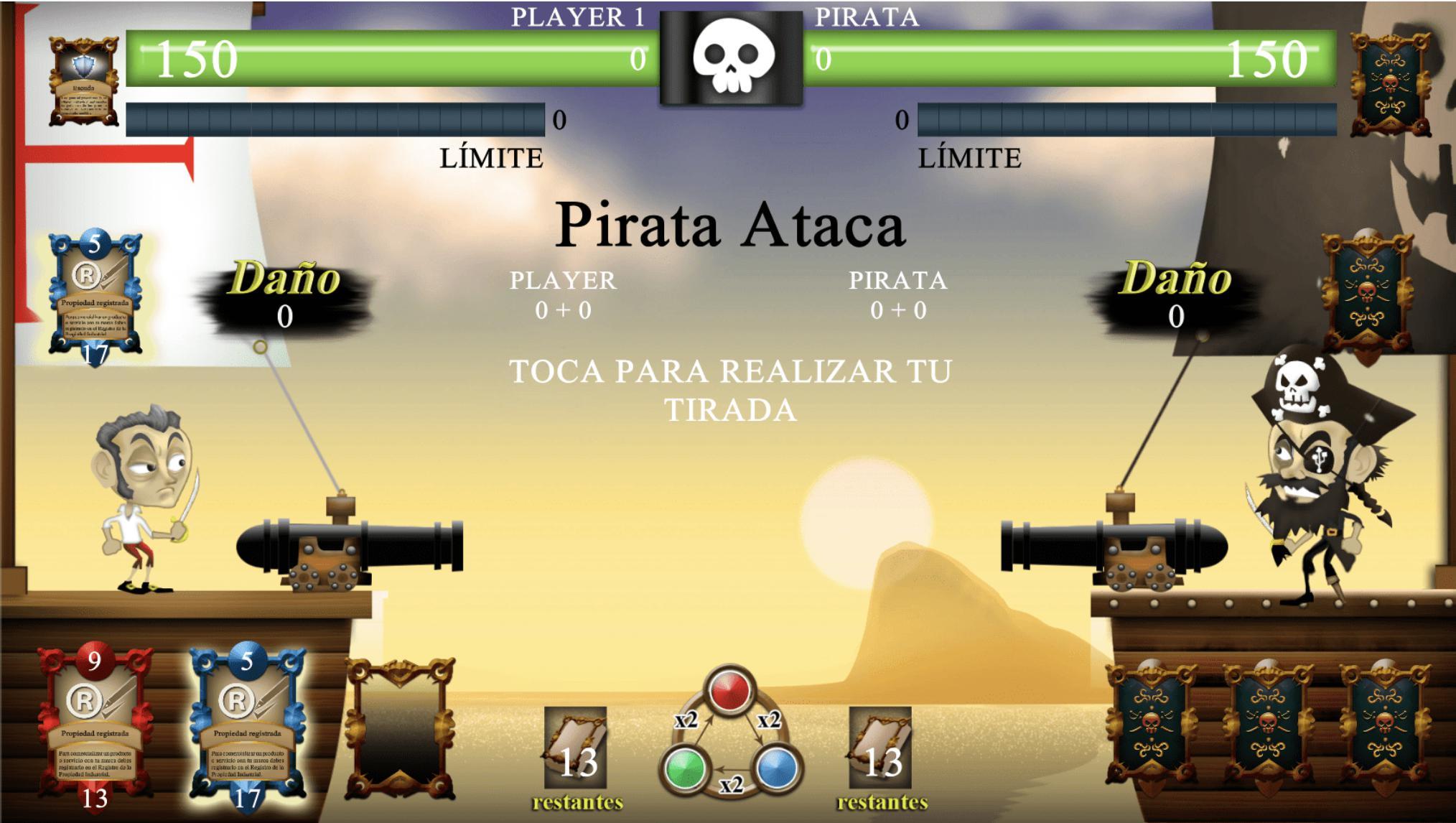 Pirate attack. Code Pirate Attack Gift.