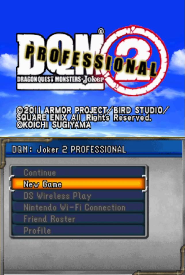 Dragon Quest Monsters: Joker 2 Professional