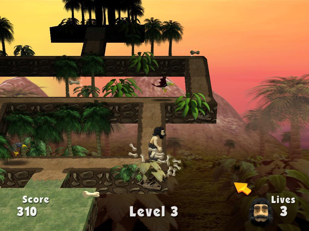 Ape Vs. Caveman for Raspberry Pi