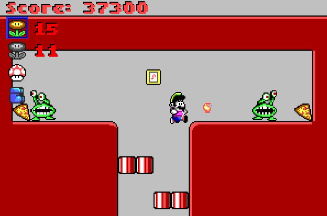 Super Mario in Marooned on Mars