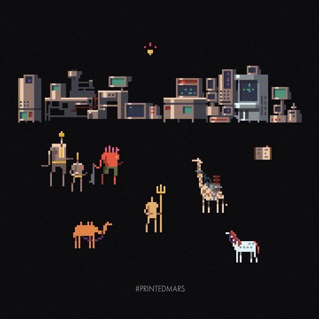 Printed Mars