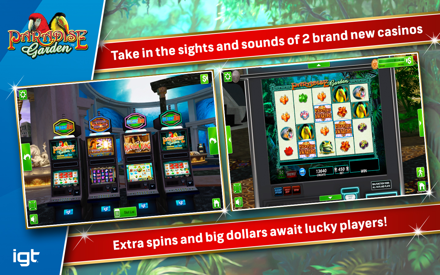 IGT Slots Paradise Garden