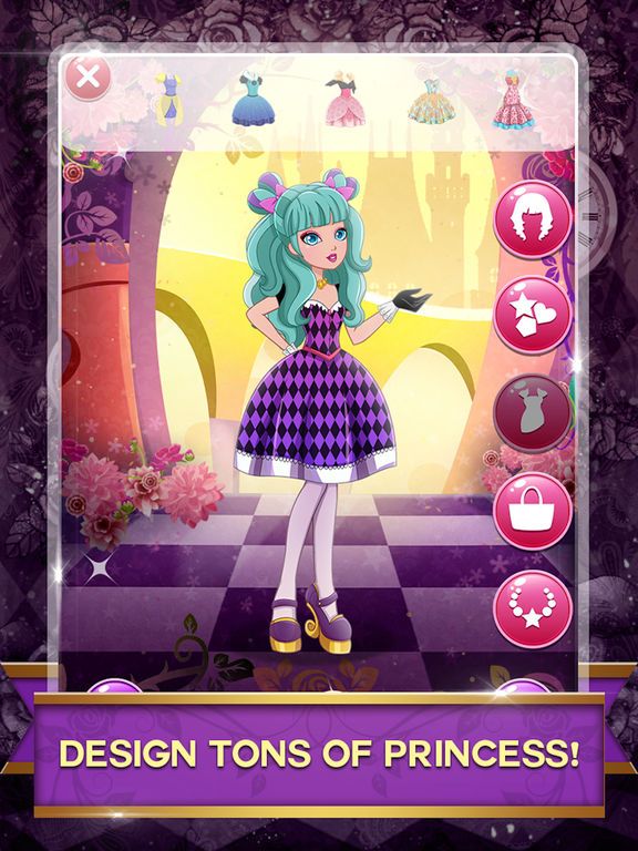 Princess sister of Dress-up Girl sweet salon game