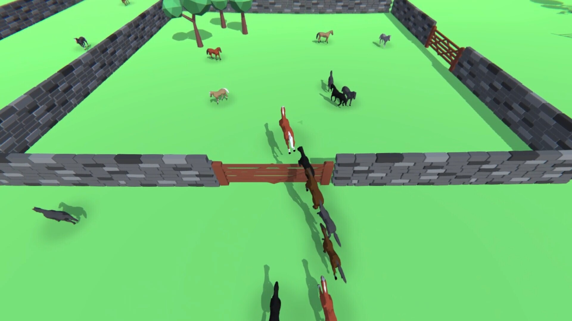 HORSES.IO: Horse Herd Racing