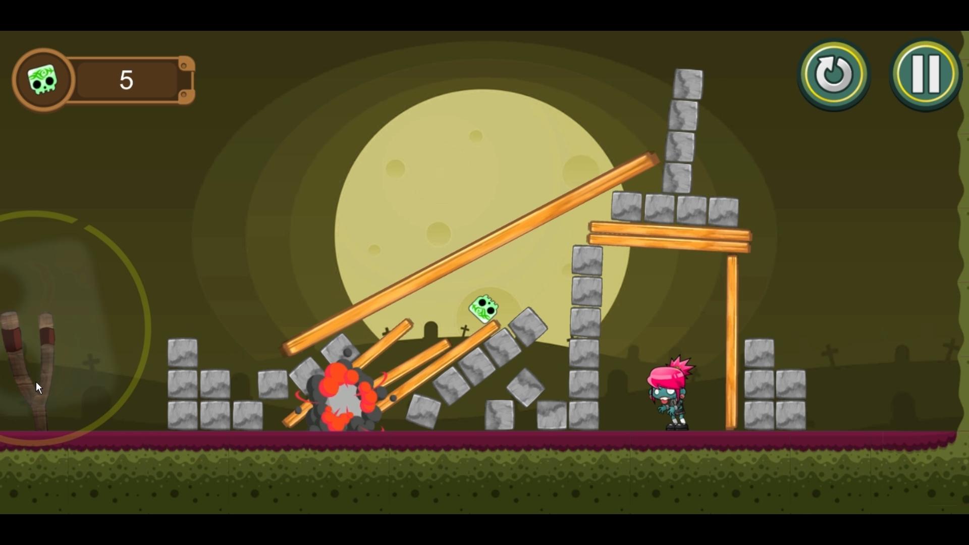 SlingSkull Zombies: Graveyard Shift