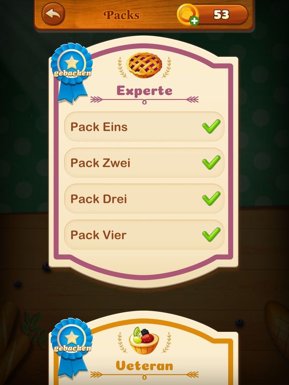 Wort Puzzle - Keks & Bonbon